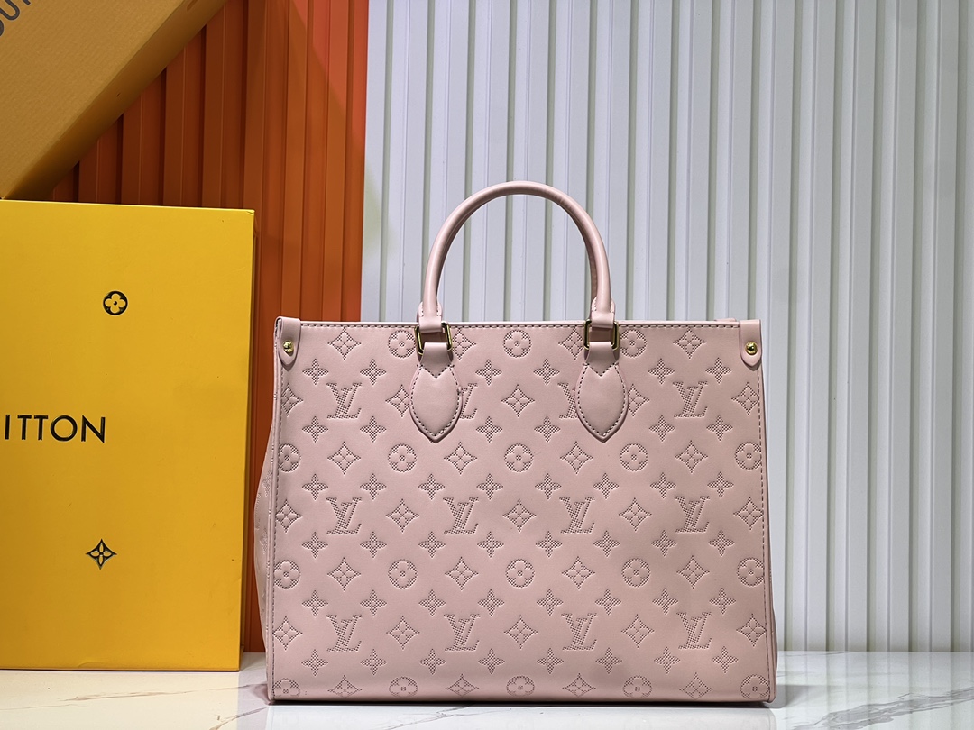 2色 35cm MM ルイヴィトン オンザゴー Louis Vuitton Onthego M12775 M45607 MM45595 M46531 M45495 Monogram Empreinte